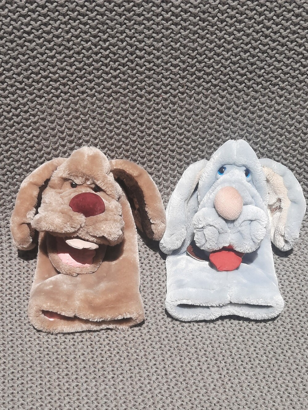 1984 Ganzbros Wrinkles Dog Hand Puppets Heritage Collection